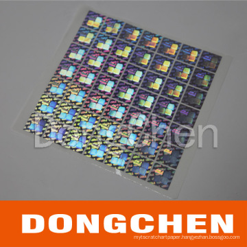 Serial Number Electronic Hologram Stickers